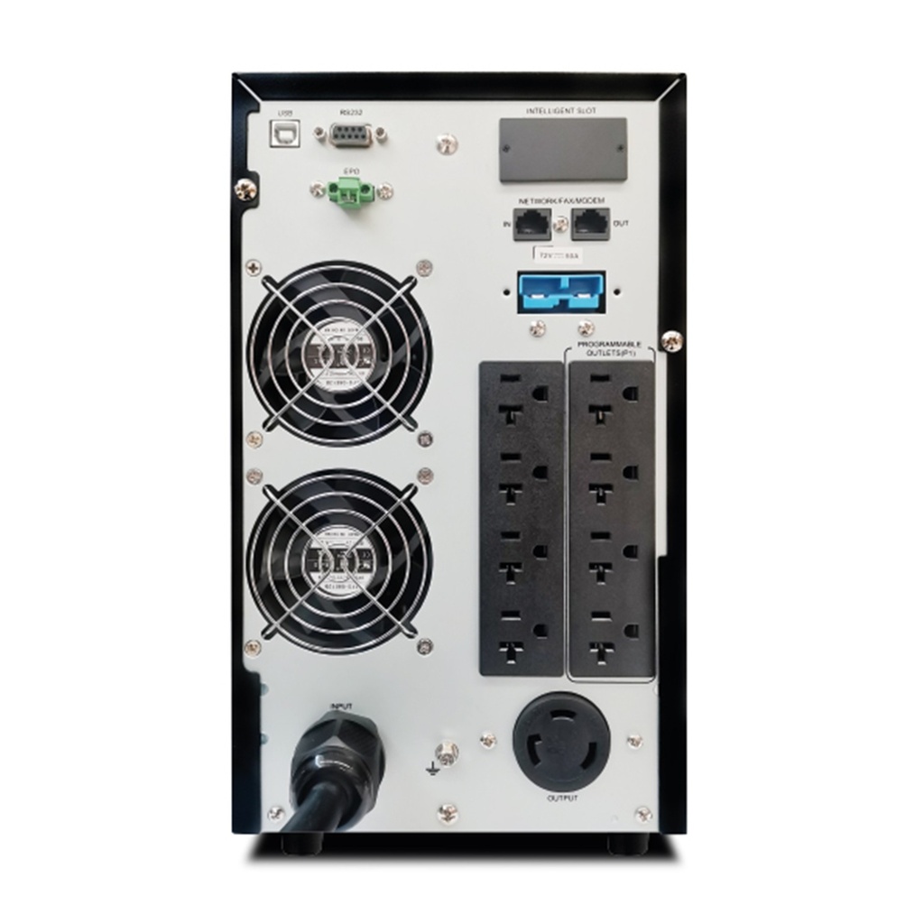 [UPO11-3AXI] CDP - UPS de Torre En Linea de Doble Conversión Onda Senoidal para Montaje en Piso 3000Va / 3000W / 220V con Pantalla LCD 6 Salidas IEC-C13/14