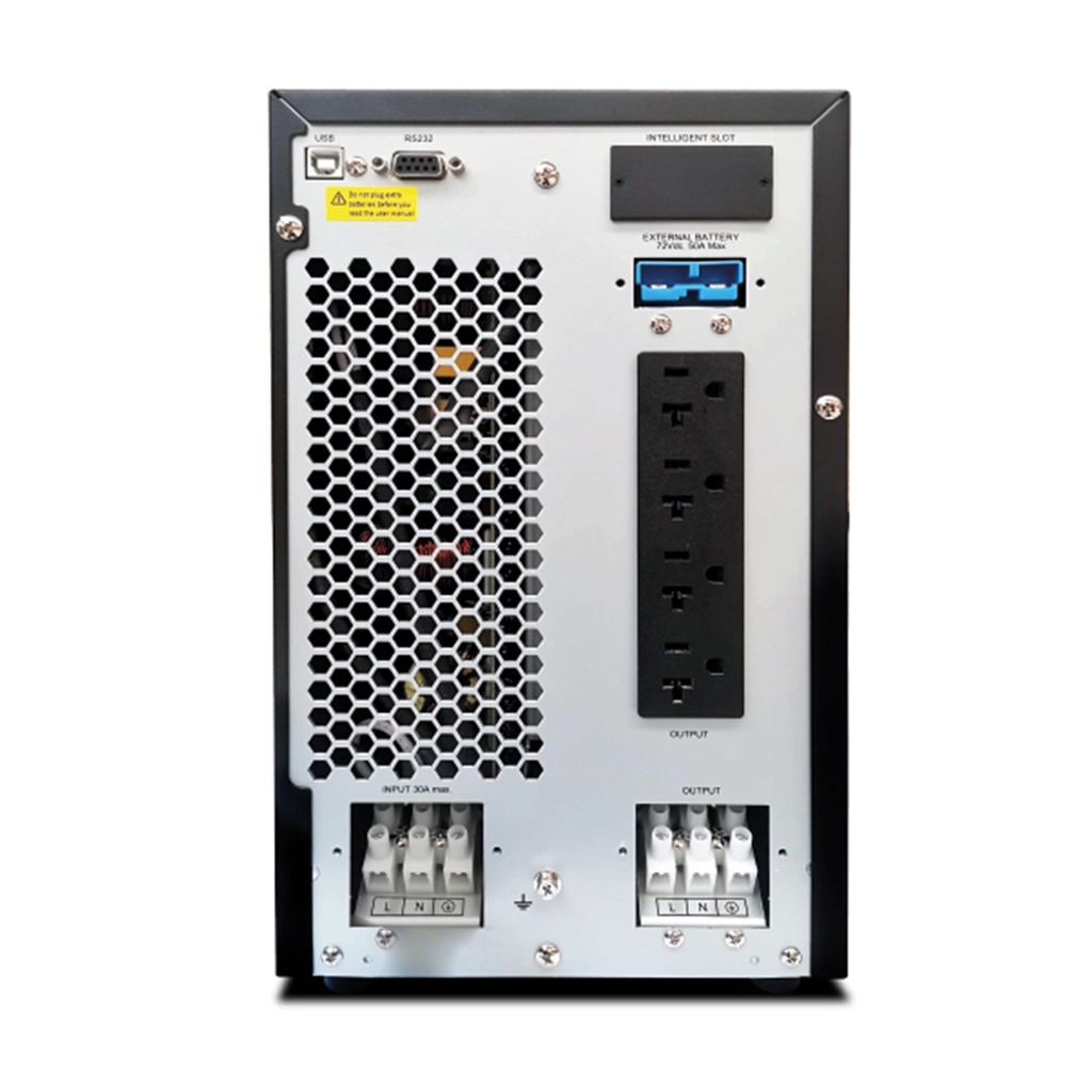 [UPO11-3] CDP - UPS de Torre En Linea de Doble Conversión Onda Senoidal 3000Va / 2700W / 120V con Pantalla LCD 6 Salidas NEMA 5-15 [6 Salidas AVR/UPS]