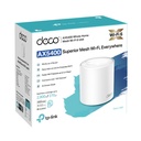 [DECO-X60-1PACK] TP-Link - Router Inalambrico WiFi Mesh Doble Banda AX5400 WiFi6 [1 Unidad]