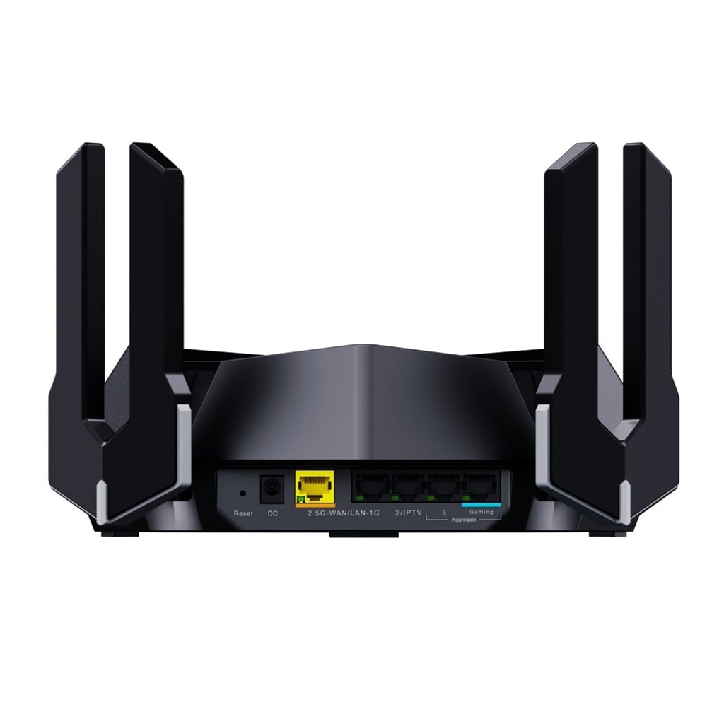 [RG-E6] Ruijie Reyee - Router AX6000 Inalámbrico WiFi6 Doble Banda 8 Transmisiones para Juegos 8 fem wan 2.5g