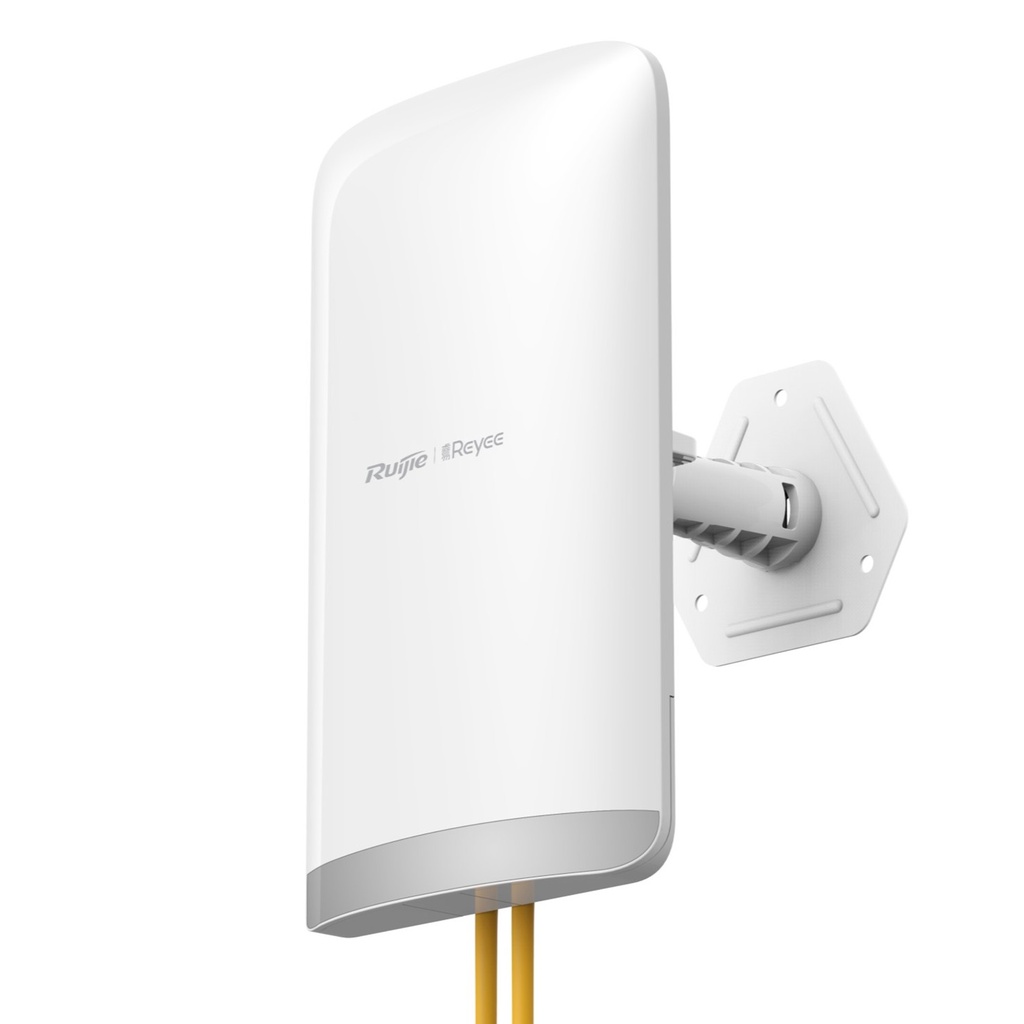 [RG-EST350V2] Ruijie Reyee - Kit Punto a Punto Pre-Configurado hasta 5 Km Listos para Enlazar Administrable en la Nube Banda 5Ghz AC WAVE2 MU-MIMO 2X2 Hasta 867Mbps Agregados.