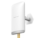 [RG-EST350V2] Ruijie Reyee - Kit Punto a Punto Pre-Configurado hasta 5 Km Listos para Enlazar Administrable en la Nube Banda 5Ghz AC WAVE2 MU-MIMO 2X2 Hasta 867Mbps Agregados.