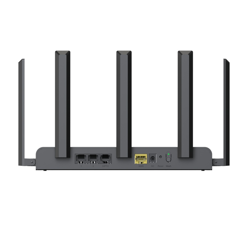 [RG-EW1300G] Ruijie Reyee - Router Mesh Gigabit de Doble Banda WiFi 5 de 1300M Wave 2,5 Antenas Omnidireccionales y Plegables Proporcionando Señales Wi-Fi Fuertes