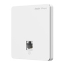 [RG-RAP1200(F)] Ruijie Reyee - Punto de Acceso para Pared 802.11ac Wave 2 MIMO 2X2 1.2 Gbps Puerto Adicional Frontal 10/100