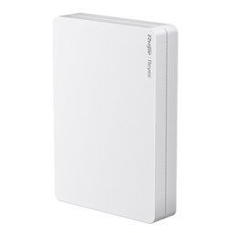 [RG-RAP1260] Ruijie Reyee - Punto de Acceso WiFi6 de Pared para Interior 360 Doble Banda 2976 Mbps 4 puertos GE downlink + 1 puerto GE uplink hasta 512 usuarios Portal Cautivo Standalone Mesh