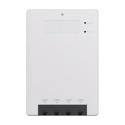 [RG-RAP1260] Ruijie Reyee - Punto de Acceso WiFi6 de Pared para Interior 360 Doble Banda 2976 Mbps 4 puertos GE downlink + 1 puerto GE uplink hasta 512 usuarios Portal Cautivo Standalone Mesh