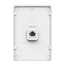 [RG-RAP1260] Ruijie Reyee - Punto de Acceso WiFi6 de Pared para Interior 360 Doble Banda 2976 Mbps 4 puertos GE downlink + 1 puerto GE uplink hasta 512 usuarios Portal Cautivo Standalone Mesh