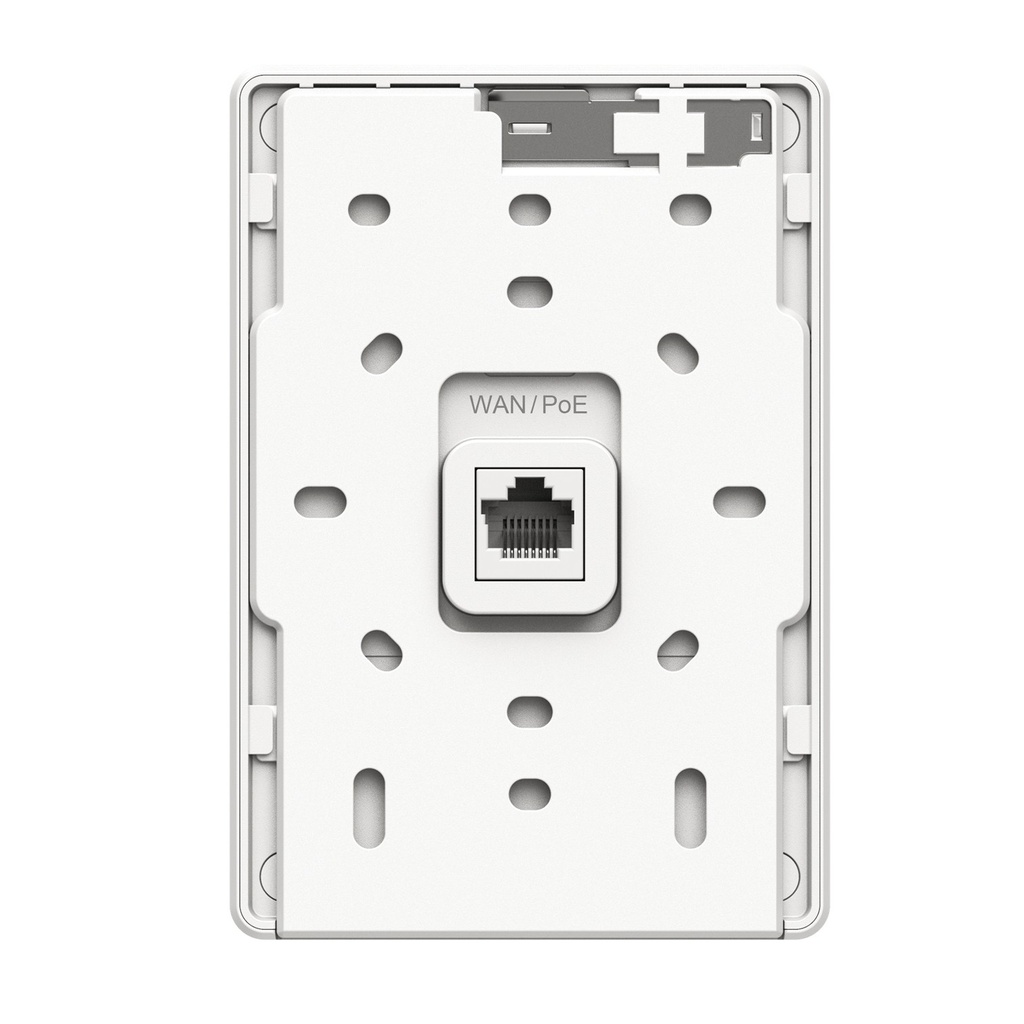 [RG-RAP1260] Ruijie Reyee - Punto de Acceso WiFi6 de Pared para Interior 360 Doble Banda 2976 Mbps 4 puertos GE downlink + 1 puerto GE uplink hasta 512 usuarios Portal Cautivo Standalone Mesh