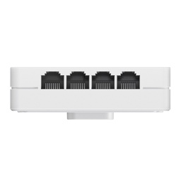 [RG-RAP1260] Ruijie Reyee - Punto de Acceso WiFi6 de Pared para Interior 360 Doble Banda 2976 Mbps 4 puertos GE downlink + 1 puerto GE uplink hasta 512 usuarios Portal Cautivo Standalone Mesh