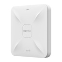 [RG-RAP2260(E)] Ruijie Reyee - Punto de Acceso WiFi 6 para Interior en Techo o Pared hasta 512 Usuarios y 3.2 Gbps Doble Banda 802.11ax MU-MIMO 4x4