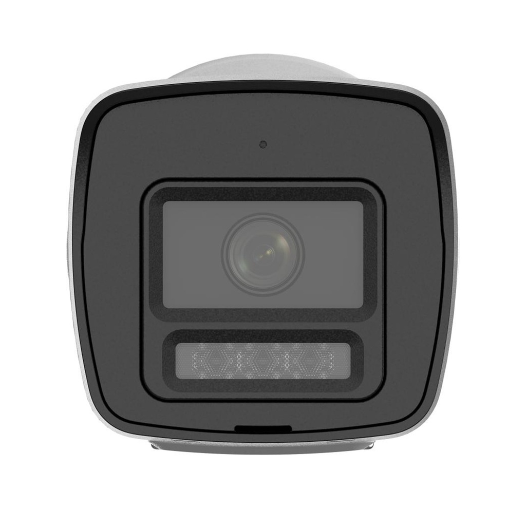 [DS-2CD1043G2-LIUF/SL(2.8mm)(O-STD)] Hikvision - Cámara HD Bullet con Audio de 2 Vias IP 2K [4MP] Lente 2.8mm Acusense Dual Light [Metal/Plástico]