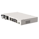 [CRS510-8XS-2XQ-IN] Mikrotik -  Cloud Router Switch de 2 Puertos 100 Gigabit QSFP28 8 Puertos 25 Gigabit SFP28 802.3 bt PoE-in