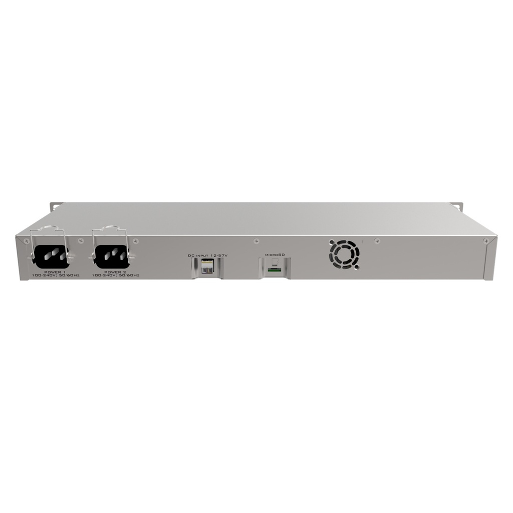 [RB1100x4] Mikrotik - RouterBoard 1100 CPU 4 Núcleos 13 Puertos Gigabit Ethernet 1 GB Memoria Licencia Nivel 6