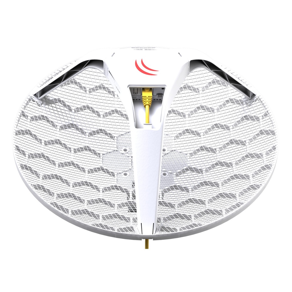 [RBLHG5kit] Mikrotik - (LHG 5) Cliente y PtP en 5 GHz 802.11 a/n Antena Integrada de 24.5dBi Hasta 316mW de Potencia [3-Pack]