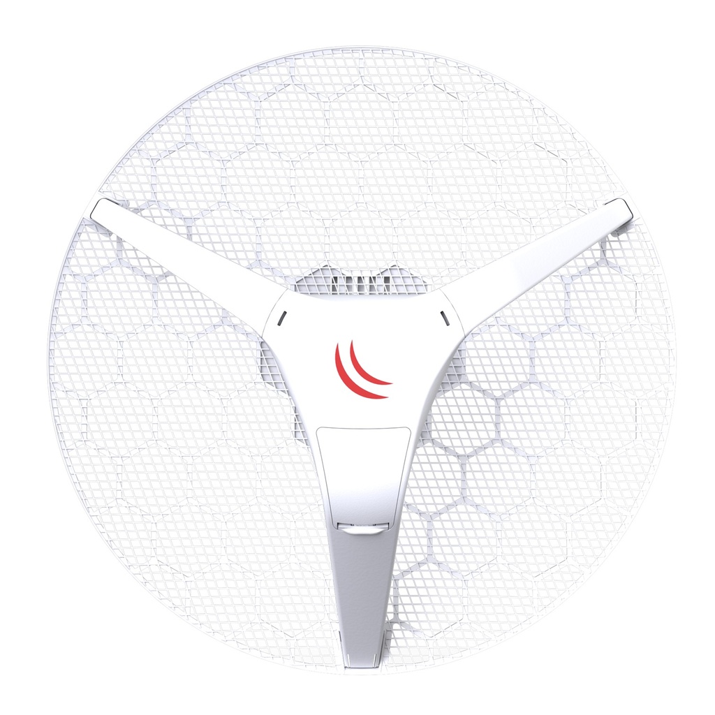 [RBLHG5kit] Mikrotik - (LHG 5) Cliente y PtP en 5 GHz 802.11 a/n Antena Integrada de 24.5dBi Hasta 316mW de Potencia [3-Pack]