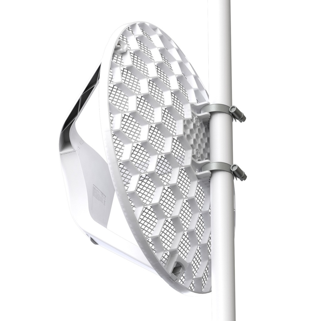 [RBLHG5kit] Mikrotik - (LHG 5) Cliente y PtP en 5 GHz 802.11 a/n Antena Integrada de 24.5dBi Hasta 316mW de Potencia [3-Pack]