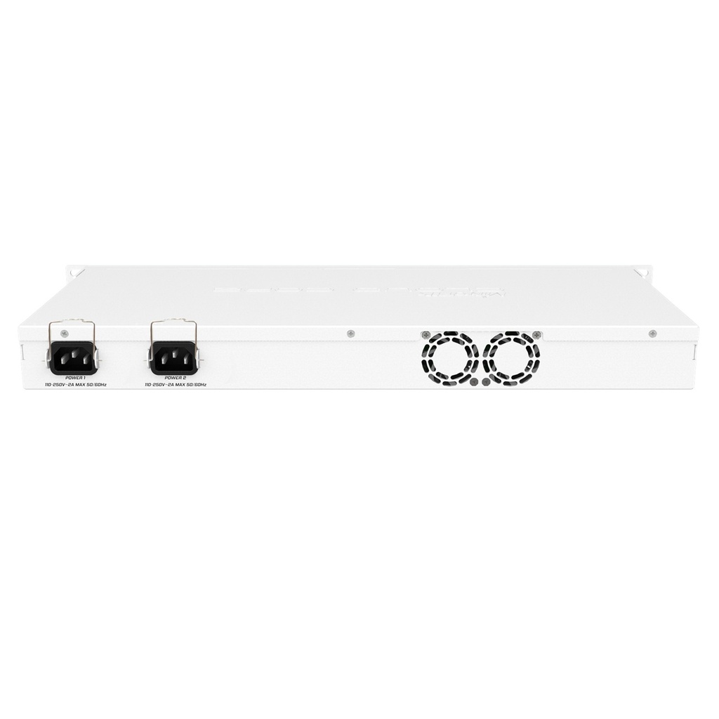 [CCR1016-12S-1S+] Mikrotik - (CCR1016-12S-1S+) Cloud Core Router 12 puertos SFP 1 SFP+ 10G con Fuente Redundante