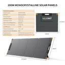 [200W-PANEL] Pecron - Panel Solar Portátil Aurora200 200W 36V