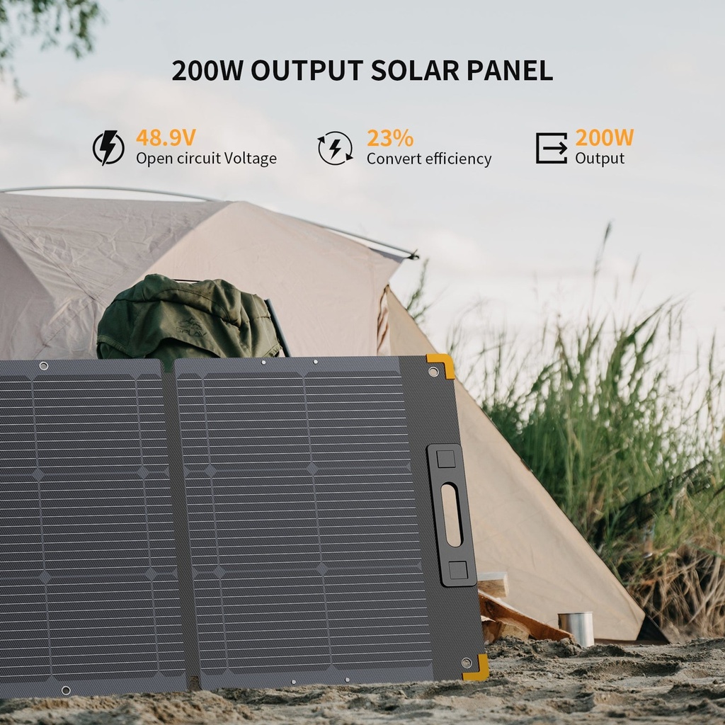 [200W-PANEL] Pecron - Panel Solar Portátil Aurora200 200W 36V