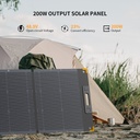 [200W-PANEL] Pecron - Panel Solar Portátil Aurora200 200W 36V