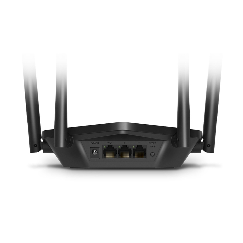 [MR60X] Mercusys - Router Inalambrico WiFi Doble Banda Gigabit AX1500 WiFi6 4 Antenas