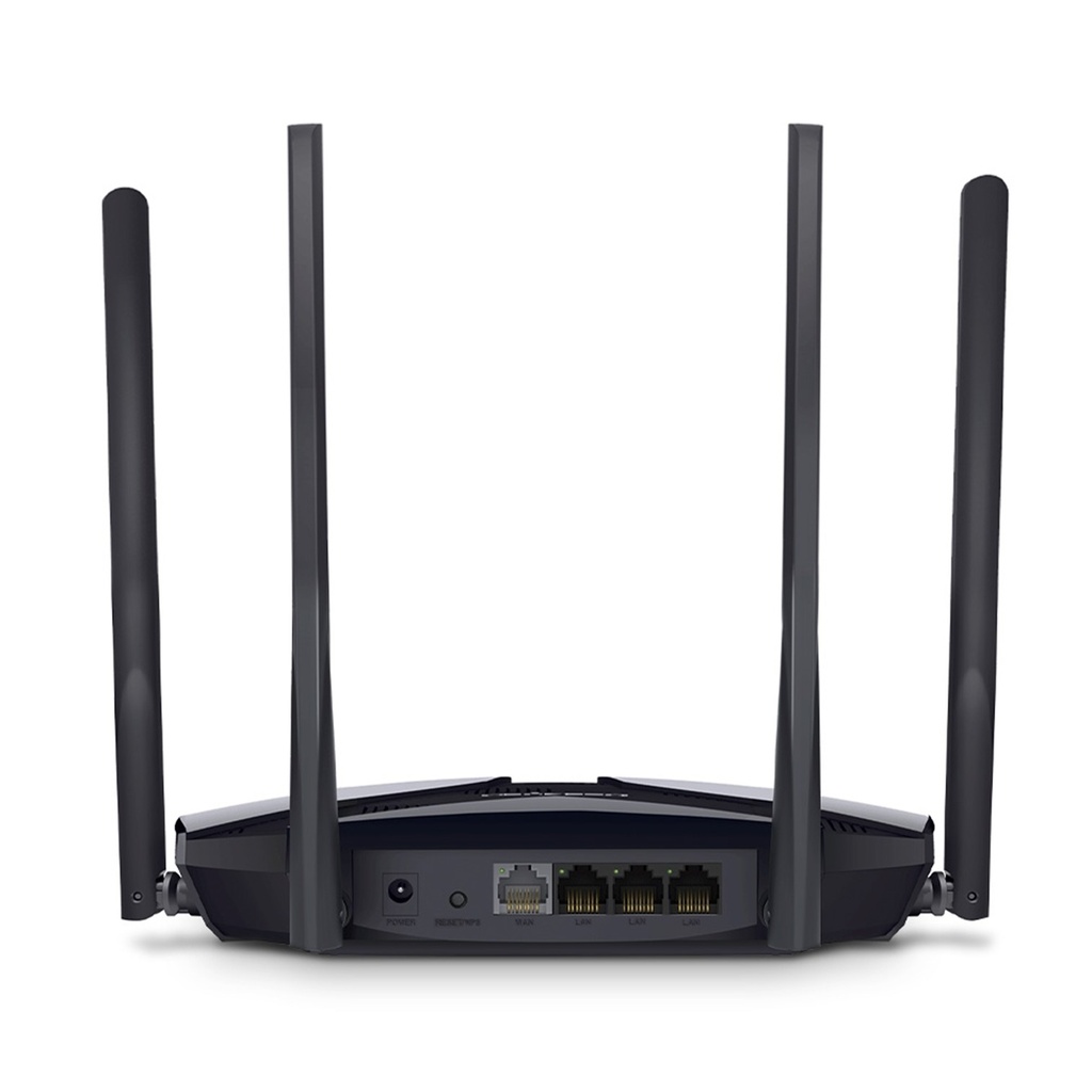 [MR70X] Mercusys - Router Inalambrico WiFi Doble Banda AX1800 4 Antenas 5dBi