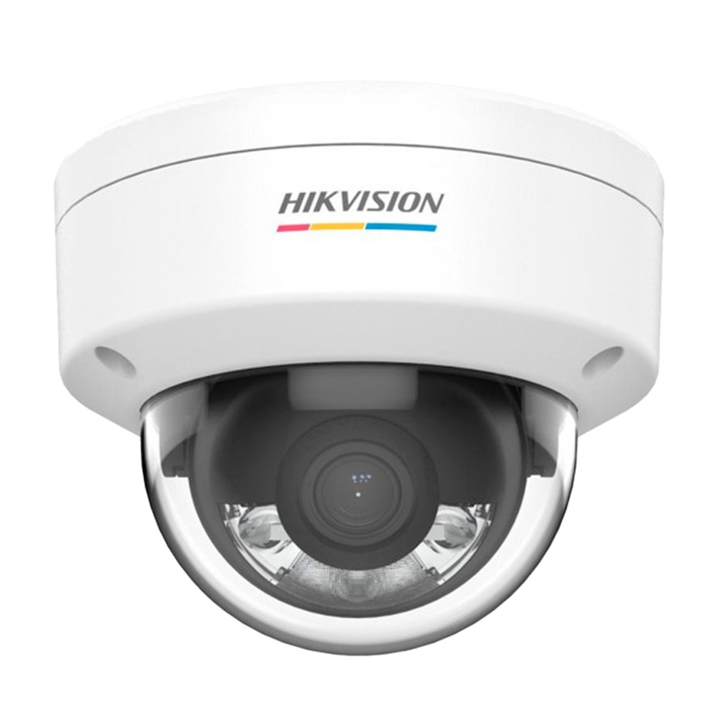 [DS-2CD1167G2H-LIU(2.8mm)(O-STD)] Hikvision - Cámara HD Domo Dual Light IP [6MP] Lente 2.8mm [Metal/Plástico]