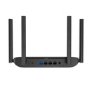 [DS-3WR30X] Hikvision - Router Inalámbrico Wifi 6 Hasta 3000 Mbps Doble Banda AC (2.4 GHz y 5 GHz) 4 Puertos 1000 Mbps 4 Antenas Omnidireccional Beamforming Optimizado