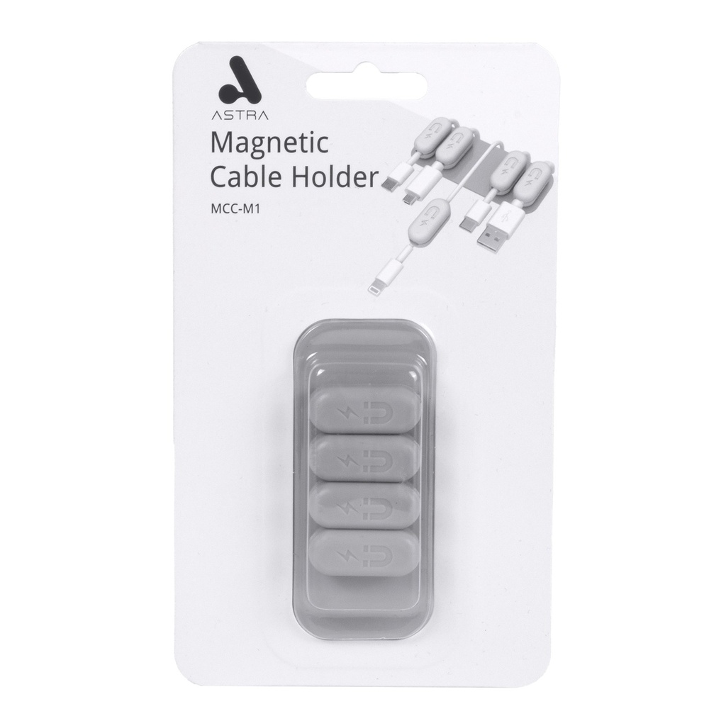 [MCCM1] Astra - Soporte Magnetico Adhesivo para Cables (5 en 1)