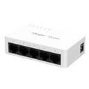 [RG-ES05F] Ruijie Reyee SMB - Switch no PoE No Administrable con 5 Puertos 10/100 Mbps