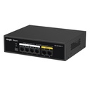 [RG-ES106F-P] Ruijie Reyee SMB - Switch de 6 Puertos 10/100 Mbps PoE+ hasta 54 Watts No Administrable