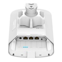 [RG-EST350G] Ruijie Reyee SMB - Kit Punto a Punto Pre-Configurado hasta 1 Km Banda 5Ghz AC WAVE2 MU-MIMO 2X2 Puertos 10/100 Administración Remota Gratuita en la Nube