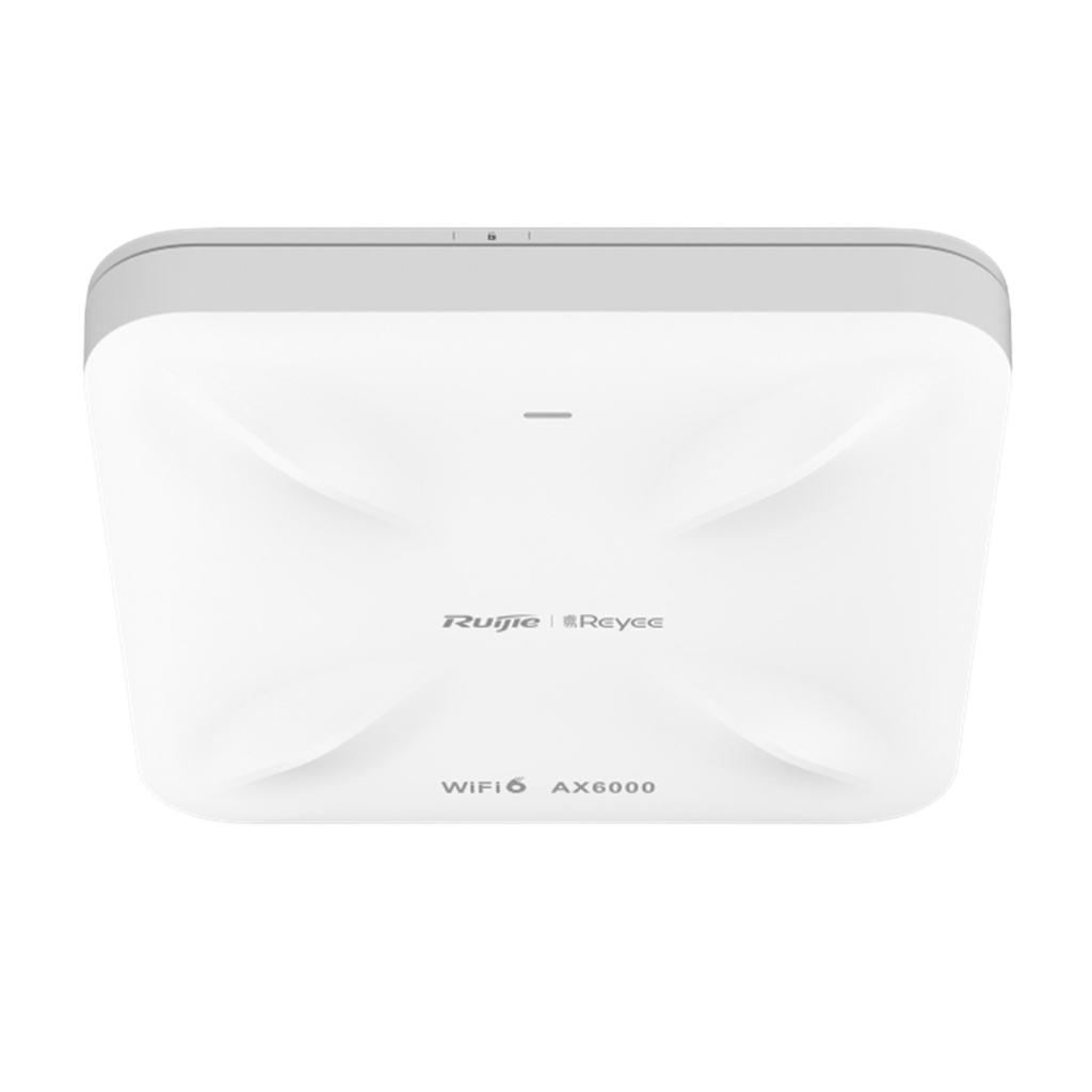 [RG-RAP2260(H)] Ruijie Reyee SME - Punto de Acceso Mesh Wi-Fi 6 con Doble Puerto Multi-gigabit 2.5G Interior en Techo hasta 5.9 Gbps Doble Banda 802.11 AX6000 MU-MIMO 4x4