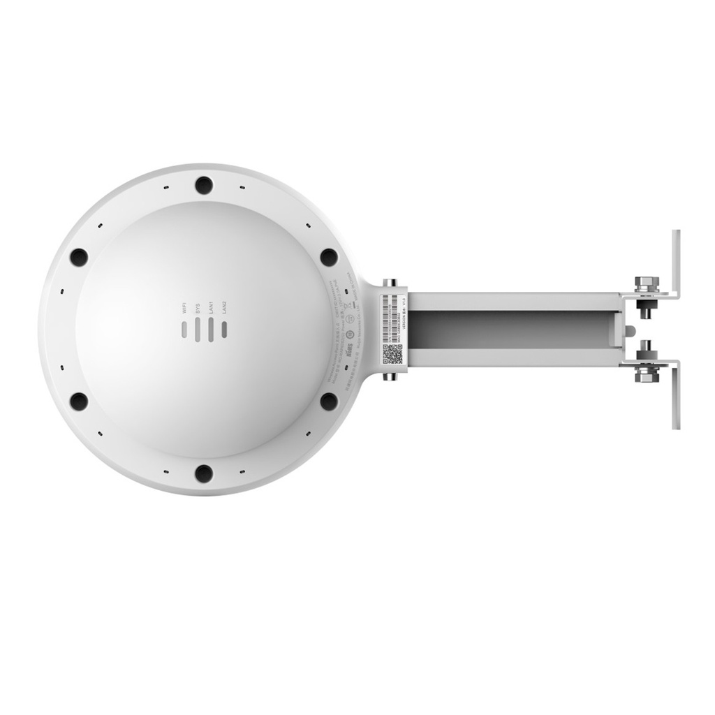 [RG-RAP6262(G)] Ruijie Reyee SMB - Punto de Acceso Mesh Wi-Fi 6 Exterior IP68 Wi-Fi 6 (802.11ax) 360 Grados MU-MIMO2x2 hasta 256 clientes