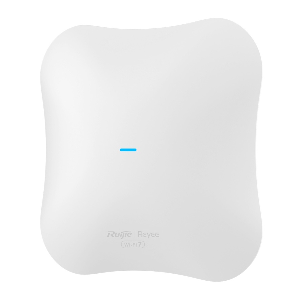 [RG-RAP72Pro] Ruijie Reyee SMB - Punto de Acceso Mesh Wi-Fi 7 Doble Banda MLO hasta 512 Usuarios Ancho de Banda de hasta 5 Gbps Interior con Puerto 2.5G 802.11 BE19000 MU-MIMO 5X5