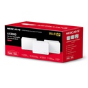 [HALO-H80X-3PACK] Mercusys - Router Inalambrico Wi-Fi 6 Doble Banda Mesh AX3000 [3 Unidades]