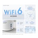 [DECO-X50-PRO-1PACK] TP-Link - Router Inalambrico WiFi Mesh Doble Banda AX3000 WiFi6 PRO [1 Unidad]