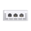 [EAP615GP-Wall] TP-Link - Punto de Acceso de Pared Wi-Fi 6 AX1800 1 Puerto SC/APC GPON Uplink y 2 Puertos Gigabit RJ45
