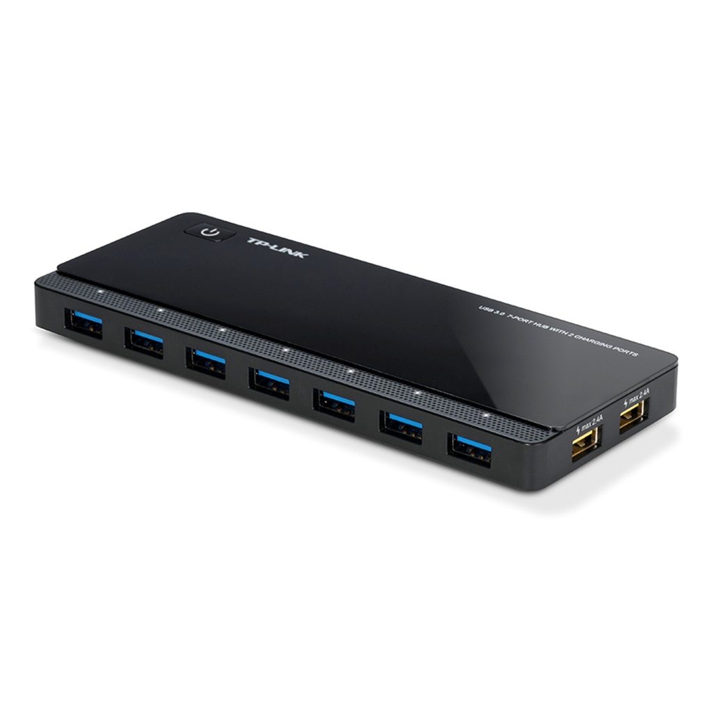 [UH720] TP-Link - Hub 7 Puertos con dos puertos de carga USB 3.0
