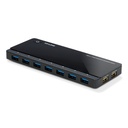 [UH720] TP-Link - Hub 7 Puertos con dos puertos de carga USB 3.0