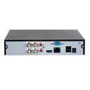 [DH-XVR1B04-I] Dahua - DVR de 4 Canales 1080n / 720p WizSense y Cooper-I H.265+ Admite hasta 5 Canales IP y 4 Canales con SMD Plus para Detección Avanzada [Serie Cooper] 