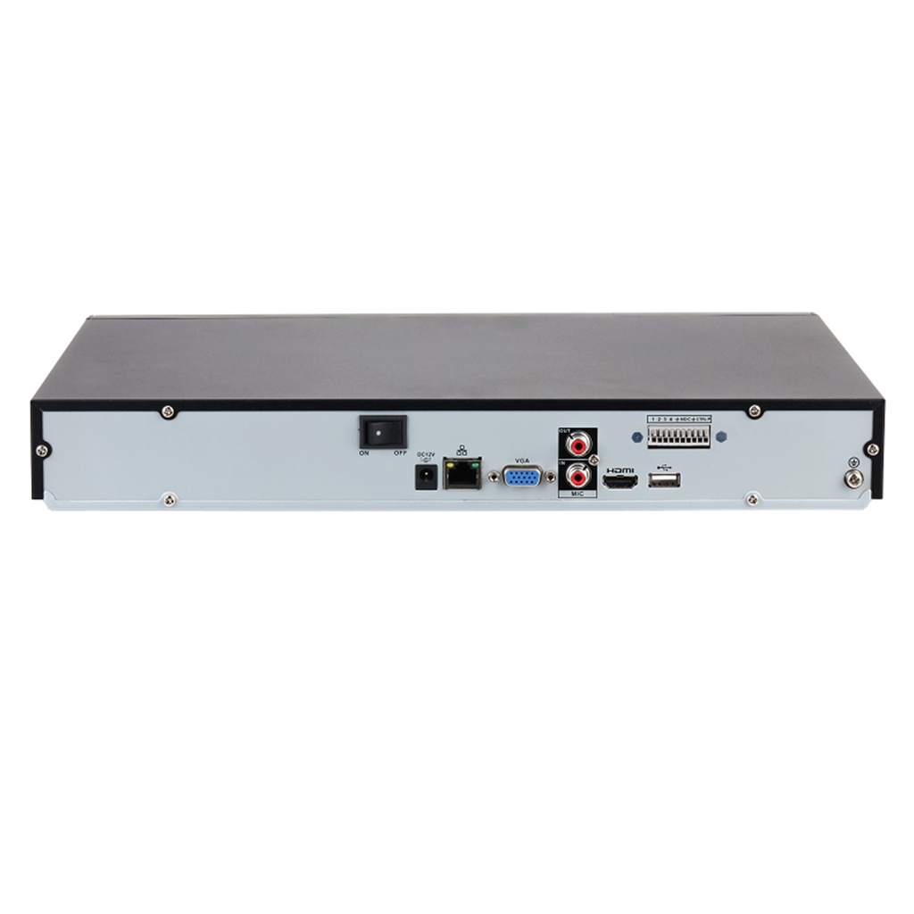 [DHI-NVR4232-EI] Dahua - NVR de 32 Canales IP 4K con Tecnología WizSense y Smart H.265+ 2 HDD SMD Plus Conteo de Personas
