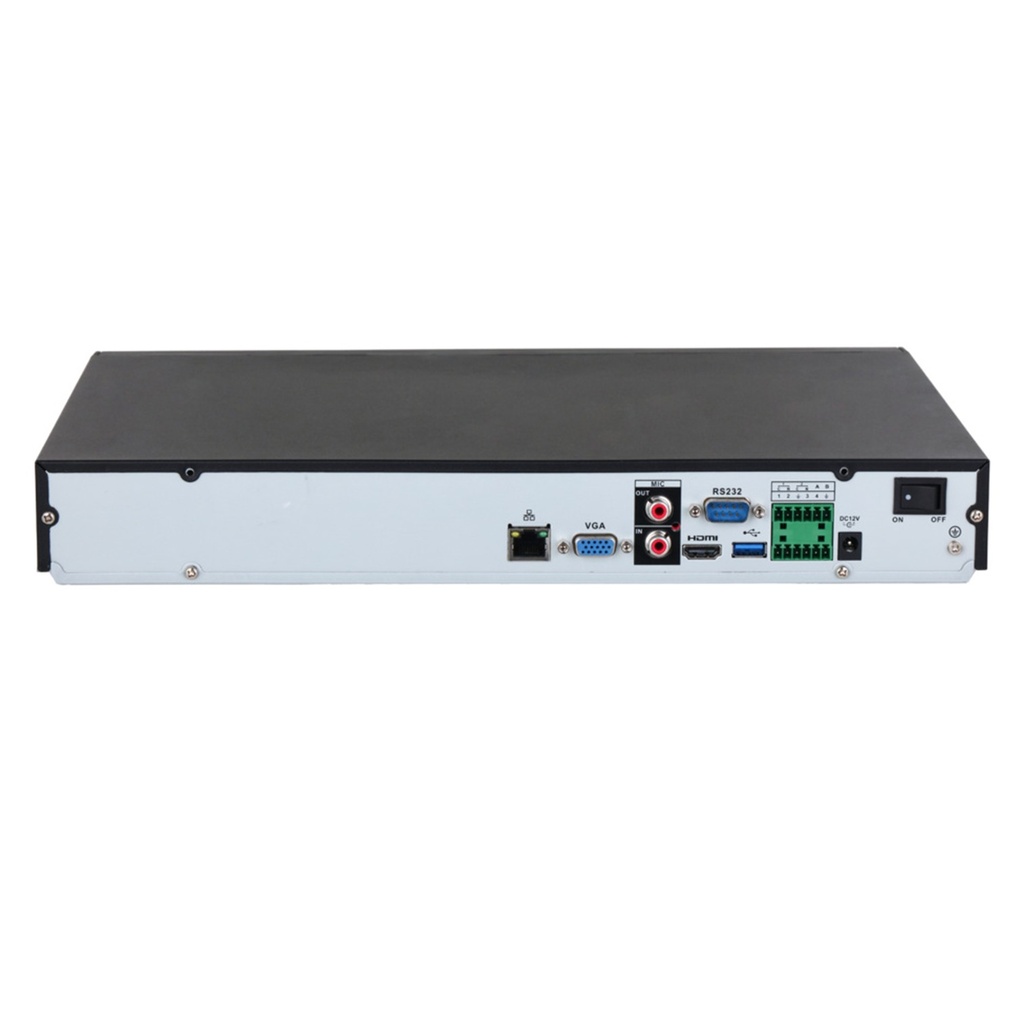 [DHI-NVR5232-EI] Dahua - NVR de 32 Canales IP 4K con Tecnología Acupick WizSense y Smart H.265+ Rendimiento de 384 Mbps 4 HDD IA Avanzada Incluye E/S de Alarma y Audio [Serie 5]