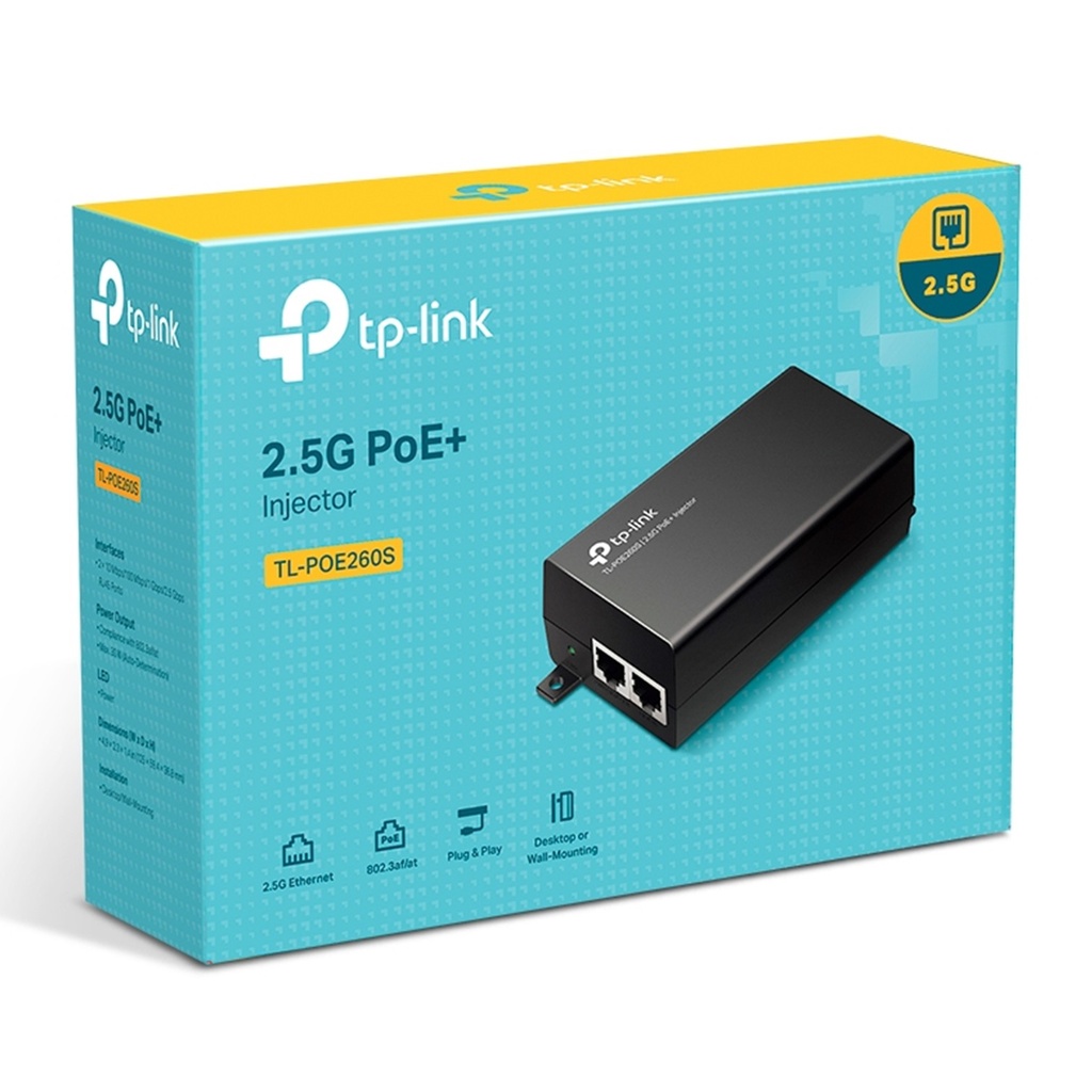 [POE260S] TP-Link - Inyector PoE Omada 2.5G