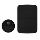 [CS-EB3/SP-R200] Ezviz - Kit Cámara Bullet Ip Inalambrica con Bateria HD 2K [3MP] WiFi 4G Lente 2.8mm con Panel Solar Exterior/Interior