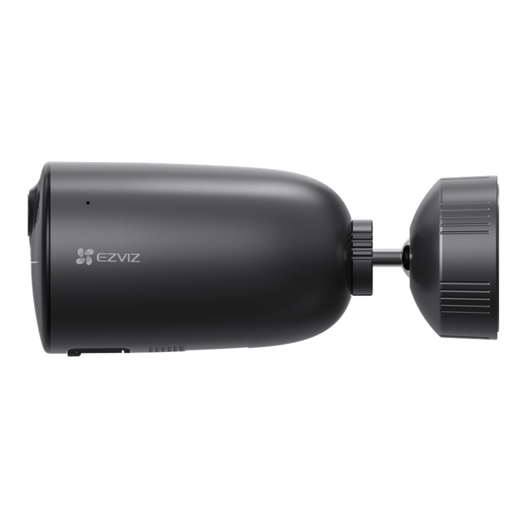 [CS-EB3/SP-R200] Ezviz - Kit Cámara Bullet Ip Inalambrica con Bateria HD 2K [3MP] WiFi 4G Lente 2.8mm con Panel Solar Exterior/Interior