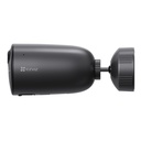 [CS-EB3/SP-R200] Ezviz - Kit Cámara Bullet Ip Inalambrica con Bateria HD 2K [3MP] WiFi 4G Lente 2.8mm con Panel Solar Exterior/Interior