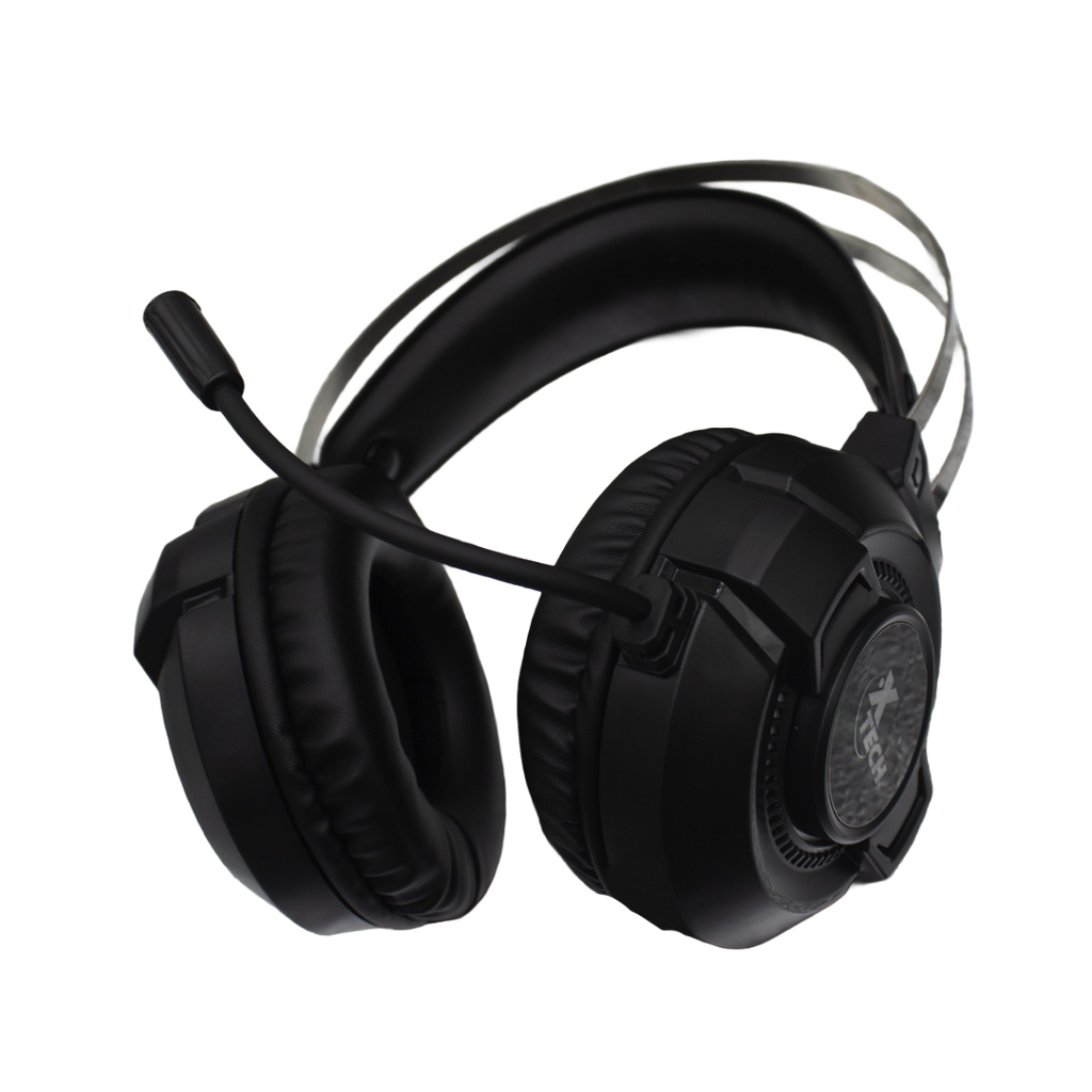 [XTH-565] Xtech - Audifonos Morrighan Alámbricos Gaming stereo iluminación led TRS + USB con micrófono
