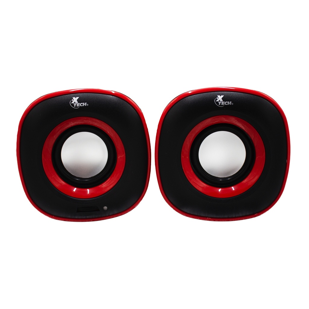 [XTS-115RD] Xtech - Cornetas Spekter Alámbrias estereo 2.0 Multimedia 6W USB 5V