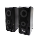 [XTS-131] Xtech - Cornetas Fireshot Alámbricas estereo 2.0 Multimedia con luz led 6W USB